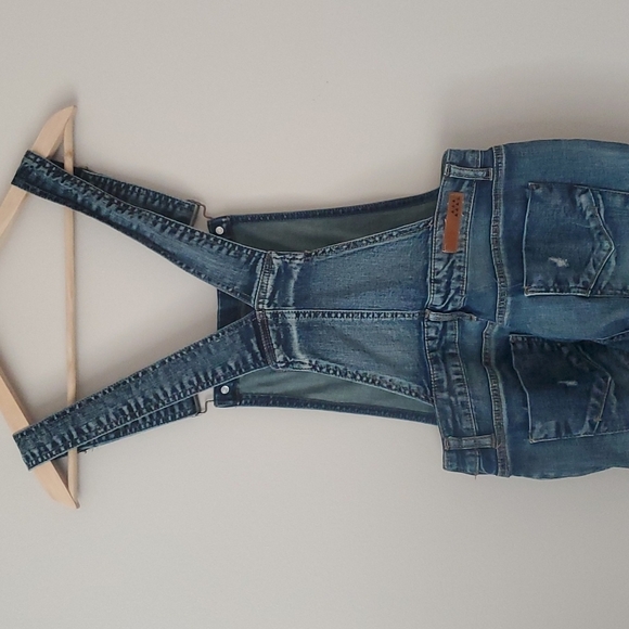 Dollhouse Jean Distressed Bib Overalls - Picture 10 of 16